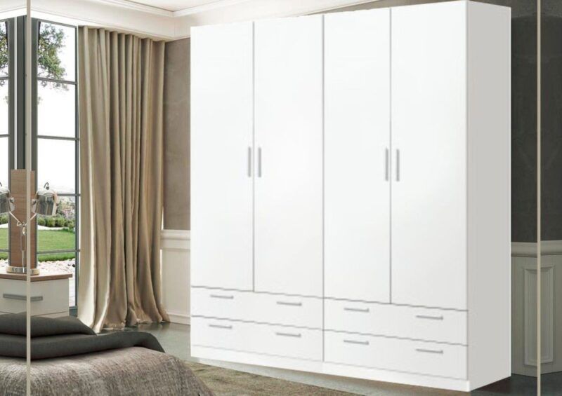 ARMARIO 4 PUERTAS BLANCO 1 1