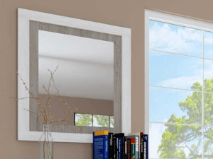 ESPEJO COMODIN LARA ANDERSEN GRIS