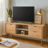 [HM320 ASR] MESA TV SFORZA ROBLE NATURAL (1)