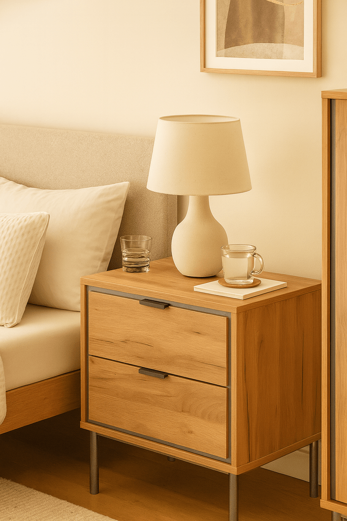[HV320 ASR] MESITA 2 CAJONES SFORZA ROBLE NATURAL (2)