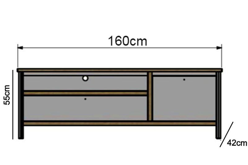 Mueble TV Chos Medidas