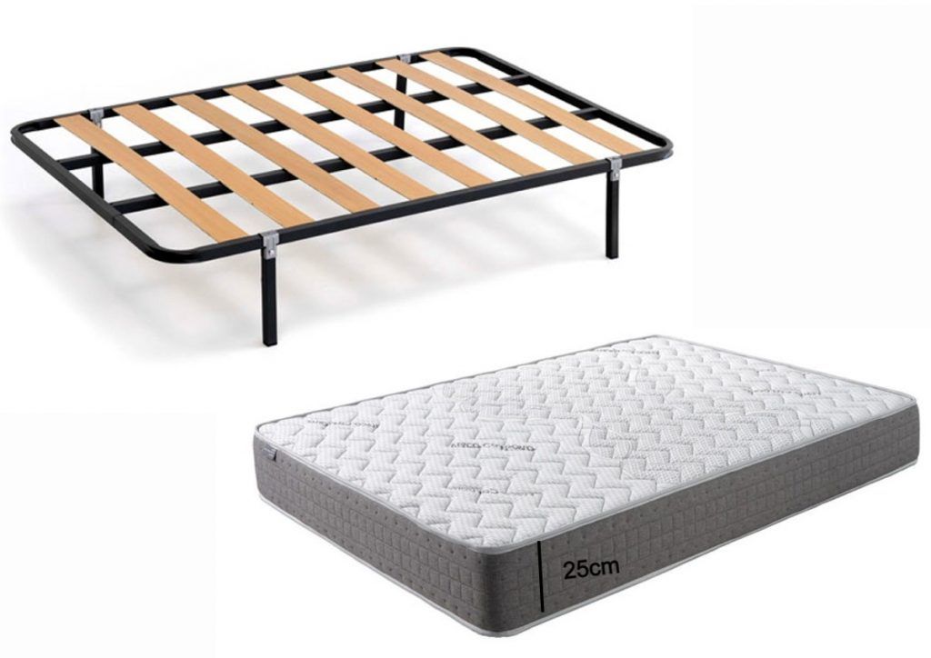 Somier Top + Colchon Lidia