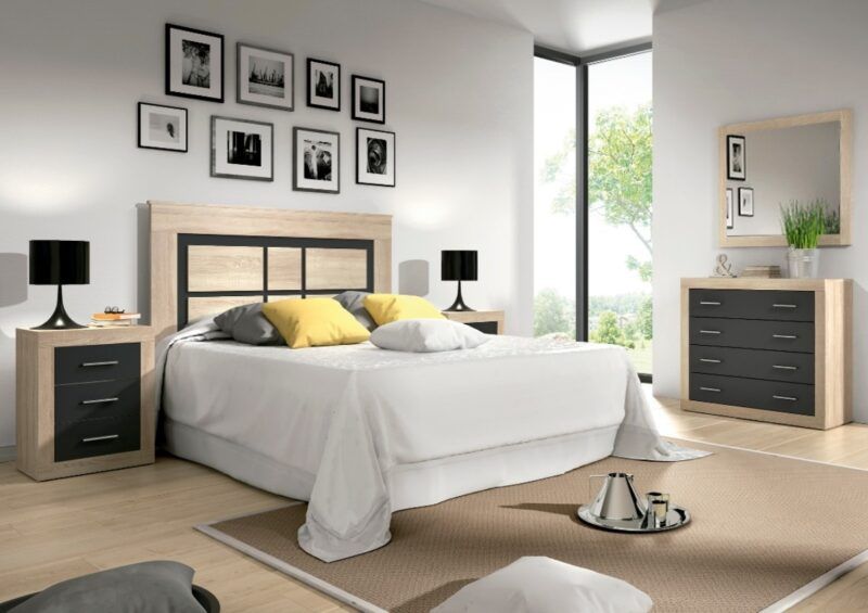 dormitorio comoda grafito