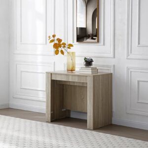 mesa consola extensible allongo 250 roble