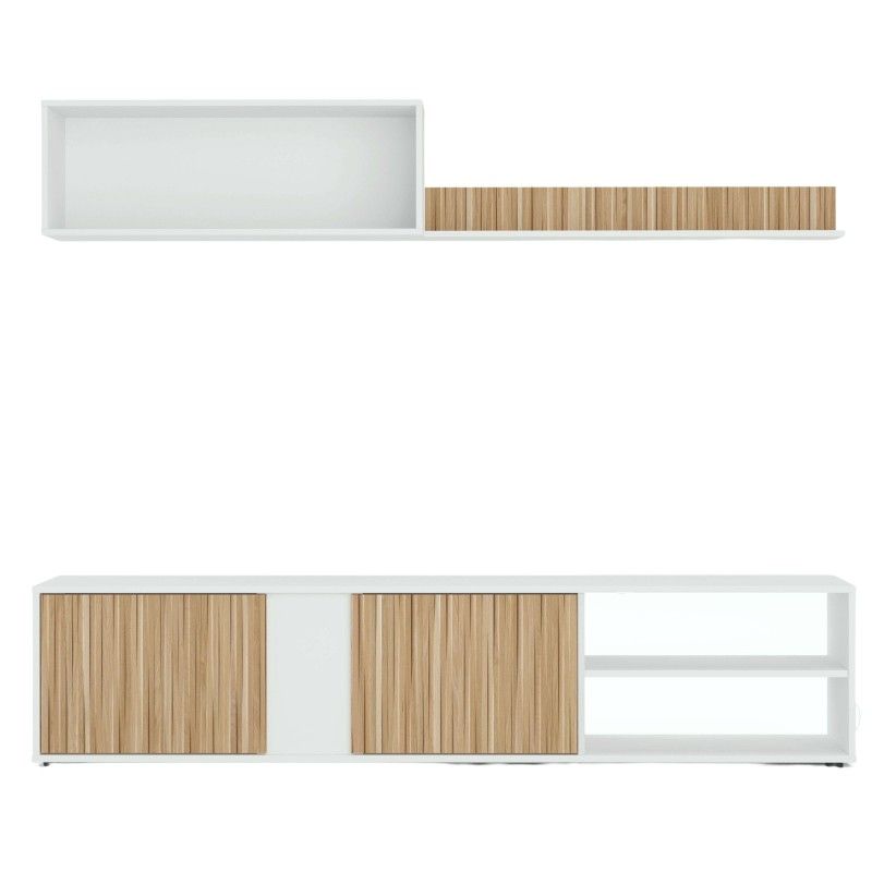 mueble de salon ecco color blanco artik y natur 180 cm (3)